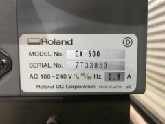 Roland Vinyl Cutter, Model: CX500 - 2