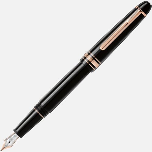 Montblanc Meisterstück Rose Gold-Coated Classique Fountain Pen EF 112674 (Pen only. No Box)