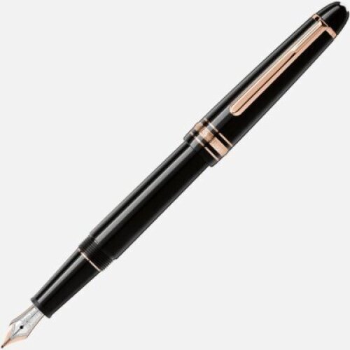 Montblanc Meisterst&uuml;ck Rose Gold-Coated Classique Fountain Pen F 112675 (Pen only. No Box)