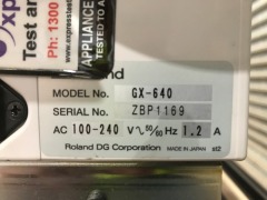 Roland Vinyl Cutter Cam-1 Pro, Model: GX640 - 4
