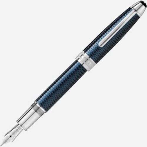 Montblanc Meisterst&uuml;ck Solitaire Blue Hour LeGrand Fountain Pen F MB112888 (Pen only. No Box)
