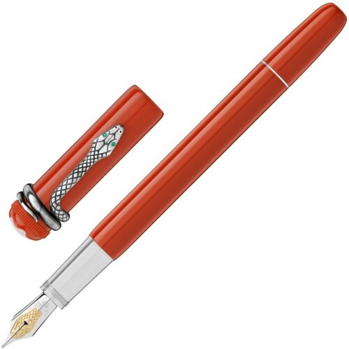 Montblanc Heritage Collection Rouge et Noir Special Edition Coral Fountain Pen M 114725 (Boxed)