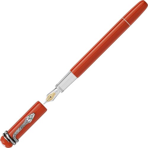 Montblanc Heritage Collection Rouge et Noir Special Edition Coral Fountain Pen F 114974 (Boxed)