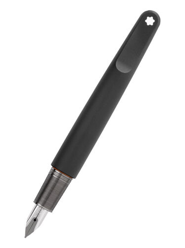 Montblanc M Ultra Black Fountain Pen F 116561 (Pen only. No Box)