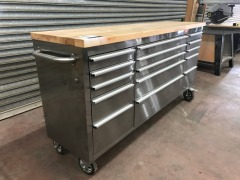 Ultimate Stainless Steel Multi drawer Tool Box - 9