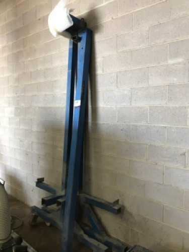 Steel Fabricated Gantry Frame, 2 side rails and 1 crossbeam, 2800mm long, overall 3000 x 1500