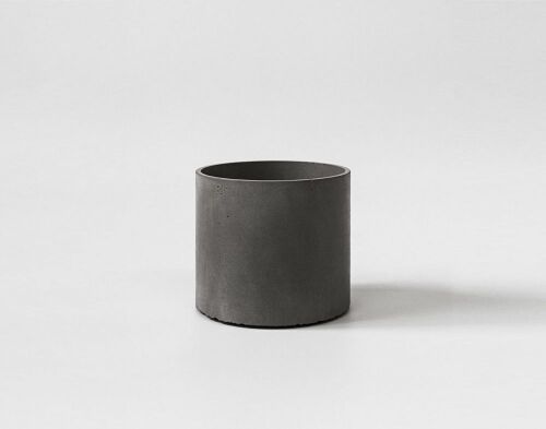 QTY of 2x Bentu Yuan Concrete Pots - Small