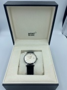 Montblanc Star Classique Silver White Dial Automatic Men's Watch 110717 - 4
