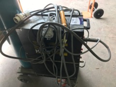 Unimig Welder, Model: 340, Serial No: 15441, 3 Phase plug in, with hose and lead - 3