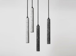 Bentu BANG Terrazzo Pendant - Alum. - 4