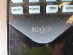Kogan 65" LED Television with remote control, Model: KALED65UHDZA, DOM: 11/2014, 240 volt - 5