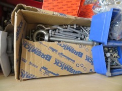 Assorted Hardware and Fixings, contents of timber crate, 1150 x 1150 x 680mm H - 5