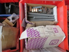 Assorted Hardware and Fixings, contents of timber crate, 1150 x 1150 x 680mm H - 3
