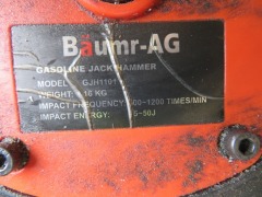 2 Stroke Jackhammer, Make: Baumr-AG, Model: GJH 1101, Bauma 2 stroke motor - 4