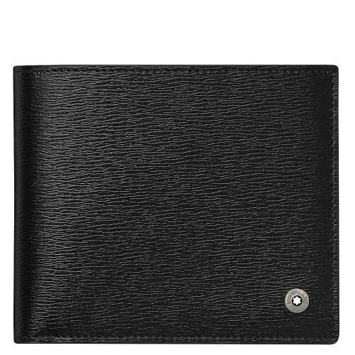 Montblanc Westside Wallet 4cc Coin Case Black 114693