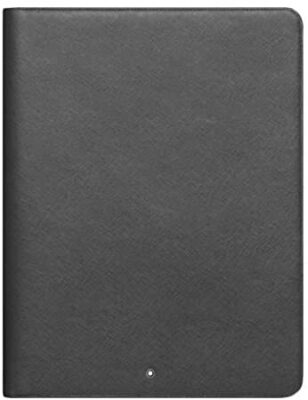 Montblanc Sartorial Large Notepad Holder with Zip Dark Grey 116356