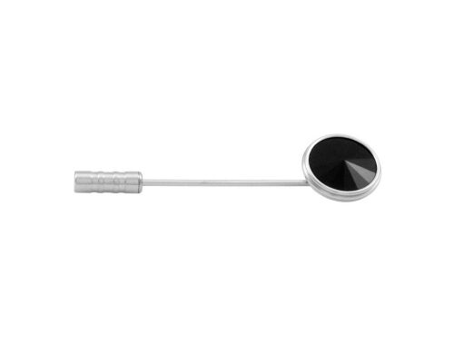 Montblanc Stainless Steel Facetted Onyx Tie Pin 116639