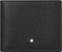 Montblanc Meisterstück Soft Grain 8 Card Holder Black Wallet 126251