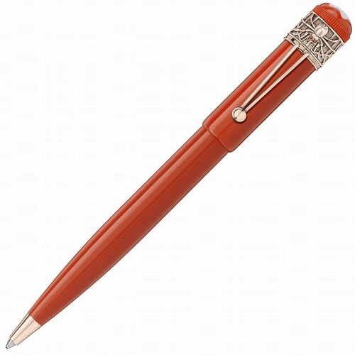 Montblanc Heritage Collection Rouge et Noir Spider Metamorphosis Special Edition Coral Ballpoint Pen 118234 (Boxed)