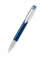 Montblanc StarWalker Blue Planet Dou&eacute; Fountain Pen M 125259 (Pen only. No Box)