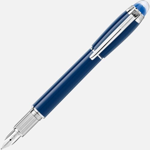 Montblanc StarWalker Blue Planet Precious Resin Fountain Pen M 125290 (Pen only. No Box)