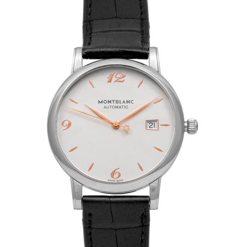 Montblanc Star Classique Silver White Dial Automatic Men's Watch 110717