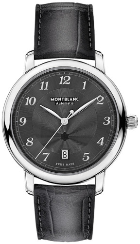 Montblanc Star Legacy 39mm Men's Auto Gray Dial Date Watch 118517