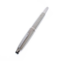 Montblanc Meisterst&uuml;ck Solitaire Legrand Silver Barley Fountain Pen 104556