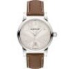 Montblanc Star Date Silver Dial Brown Leather Men's Watch 108762