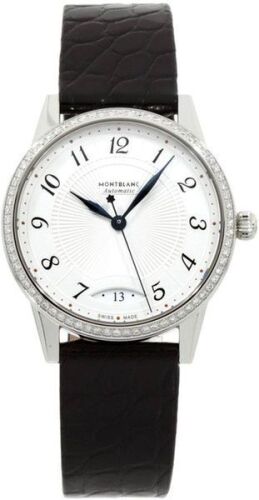 Montblanc Boheme Date Automatic White Dial Ladies Watch 114734