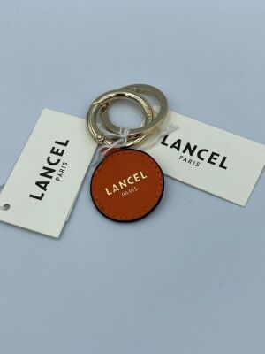 Lancel Tag Leather Base Light Gold- Papaya A095154HTU