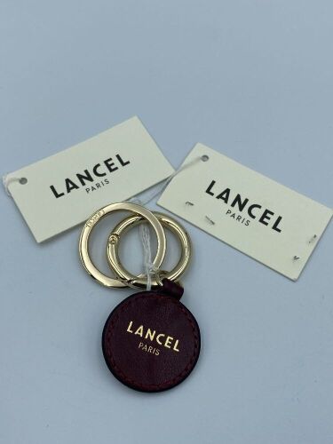 Lancel Tag Leather Base Light Gold Fi- Cassis A0951526TU