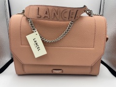 Lancel Ninon Flap Bag L Sunset Pink A09223ZKTU - 3
