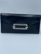 Lancel Clic Slim Flap Wallet Black A1008610TU