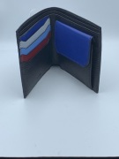 Lancel Pablo Classic Coin Wallet Black/Blue A08199FQTU - 2
