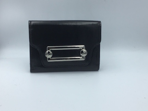 Lancel Clic Compact Wallet Black A1008710TU