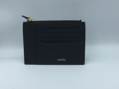 Lancel Charlie Zipped Card Holder Large Black A0863810TU - 2