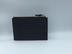Lancel Lettrines Zip Card Holder L Black A0880710TU - 2