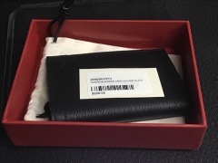 Lancel Riziere Business Card Holder Black A0820010TU - 3
