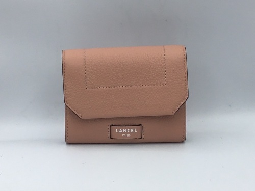 Lancel Ninon Flap Compact Wallet M Sunset Pink A10296ZKTU