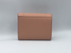 Lancel Ninon Flap Compact Wallet M Sunset Pink A10296ZKTU - 2