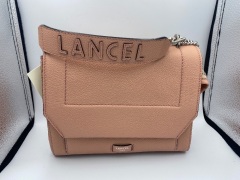 Lancel Ninon Flap Bag M Sunset Pink A09222ZKTU - 4