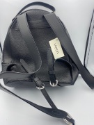 Lancel Mia Backpack M Black A1044710TU - 3