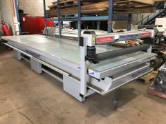 Rolls Roller Laminating Table, Model: Flatbed applicator 605, Table 6000mm x 1650mm