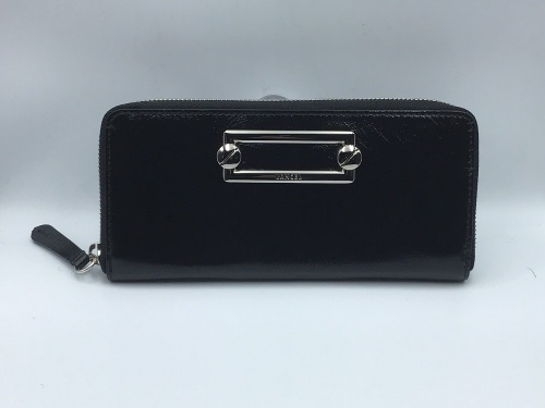 Lancel Clic Slim Zip Wallet Black A1008510TU
