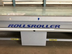 Rolls Roller Laminating Table, Model: Flatbed applicator 605, Table 6000mm x 1650mm - 3