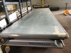 Rolls Roller Laminating Table, Model: Flatbed applicator 605, Table 6000mm x 1650mm - 4