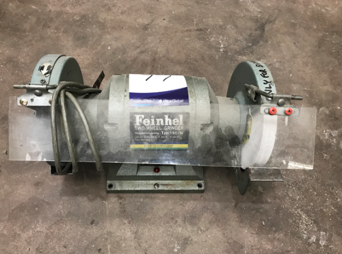 Feinhel Double Ended Grinder, Model: 150-W. 200mm wheels, 250 volt