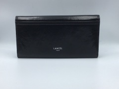 Lancel Clic Slim Flap Wallet Black A1008610TU - 2