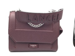 Lancel Ninon Flap Bag S Cassis A0922126TU - 3